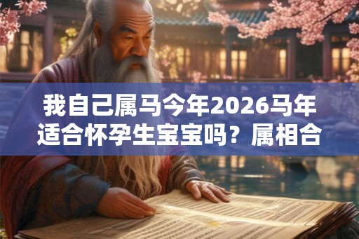 我自己属马今年2026马年适合怀孕生宝宝吗？属相合不合？