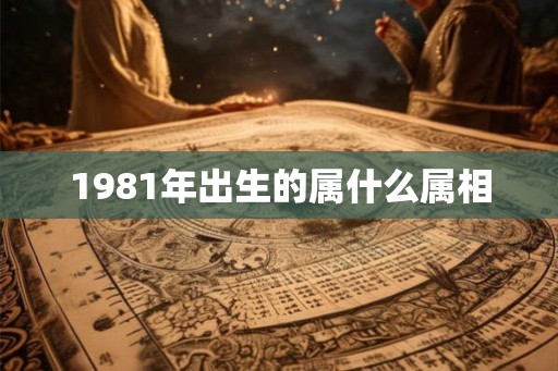 1981年出生的属什么属相