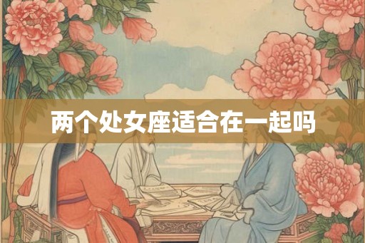 两个处女座适合在一起吗