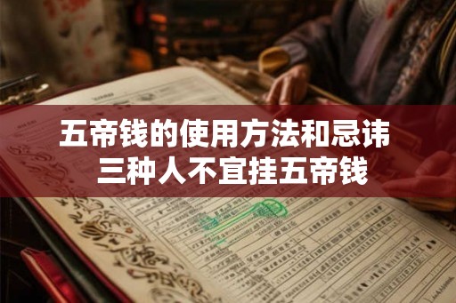 五帝钱的使用方法和忌讳  三种人不宜挂五帝钱