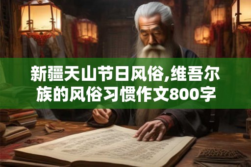 新疆天山节日风俗,维吾尔族的风俗习惯作文800字 新疆天山节日风俗,维吾尔族的风俗习惯作文800字