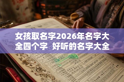 女孩取名字2026年名字大全四个字 好听的名字大全女孩 女孩取名字2026年名字大全四个字 好听的名字大全女孩