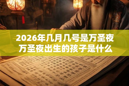2026年几月几号是万圣夜 万圣夜出生的孩子是什么命 2026年几月几号是万圣夜 万圣夜出生的孩子是什么命