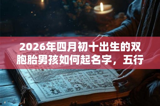 2026年四月初十出生的双胞胎男孩如何起名字,五行属什么 2026年四月初十出生的双胞胎男孩如何起名字,五行属什么