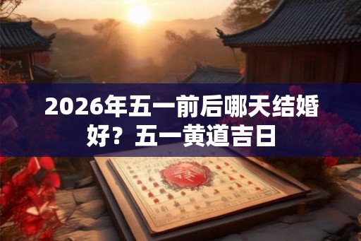 2026年五一前后哪天结婚好?五一黄道吉日 2026年五一前后哪天结婚好?五一黄道吉日