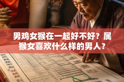 男鸡女猴在一起好不好？属猴女喜欢什么样的男人？