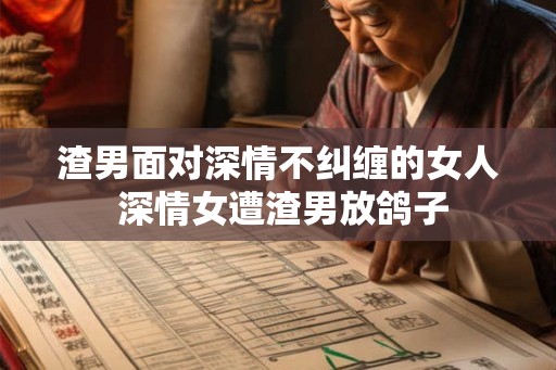 渣男面对深情不纠缠的女人 深情女遭渣男放鸽子