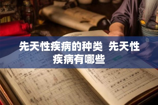 先天性疾病的种类  先天性疾病有哪些