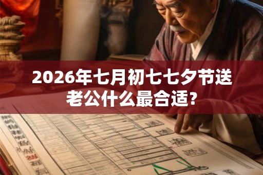 2026年七月初七七夕节送老公什么最合适? 2026年七月初七七夕节送老公什么最合适?
