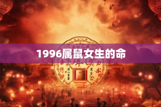 1996属鼠女生的命