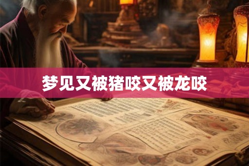 梦见又被猪咬又被龙咬