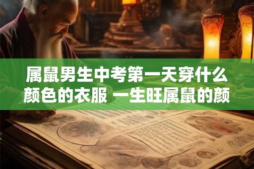 属鼠男生中考第一天穿什么颜色的衣服 一生旺属鼠的颜色