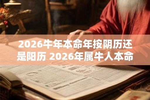 2026牛年本命年按阴历还是阳历 2026年属牛人本命年运势如何