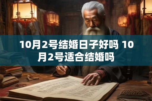 10月2号结婚日子好吗 10月2号适合结婚吗