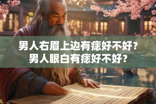 男人右眉上边有痣好不好?男人眼白有痣好不好? 男人右眉上边有痣好不好?男人眼白有痣好不好?