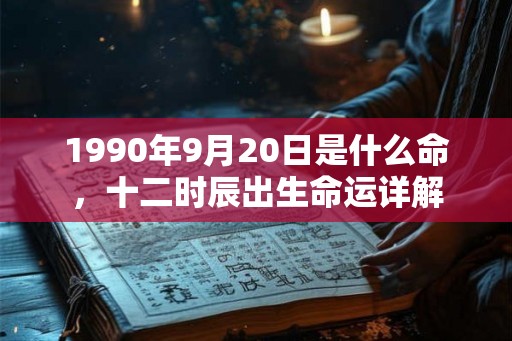 1990年9月20日是什么命，十二时辰出生命运详解