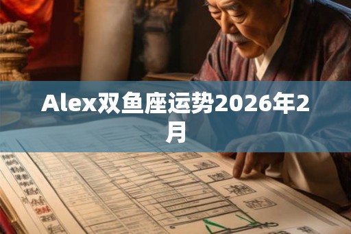 Alex双鱼座运势2026年2月 Alex双鱼座运势2026年2月