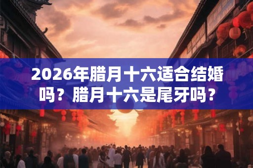 2026年腊月十六适合结婚吗？腊月十六是尾牙吗？