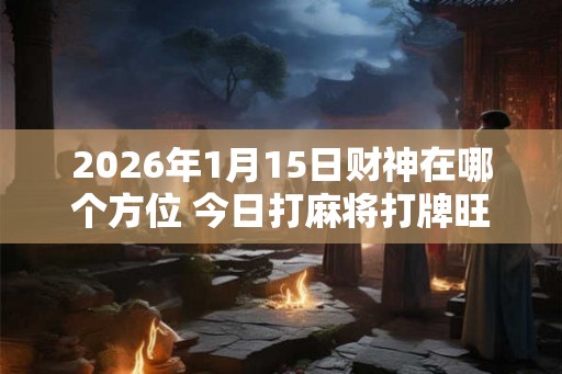2026年1月15日财神在哪个方位 今日打麻将打牌旺运方位