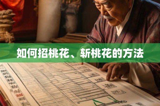 如何招桃花、斩桃花的方法