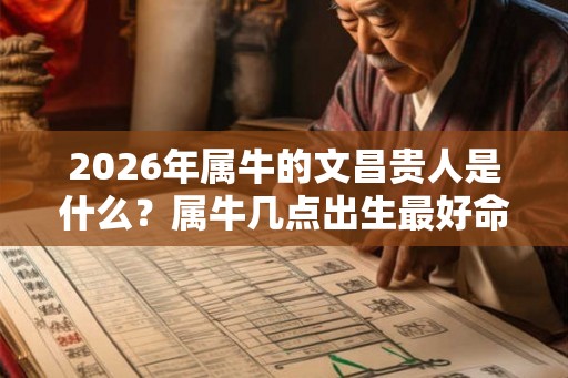2026年属牛的文昌贵人是什么？属牛几点出生最好命？