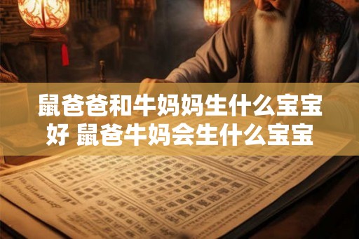 鼠爸爸和牛妈妈生什么宝宝好 鼠爸牛妈会生什么宝宝