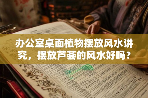 办公室桌面植物摆放风水讲究，摆放芦荟的风水好吗？