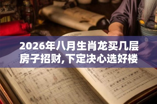 2026年八月生肖龙买几层房子招财,下定决心选好楼层