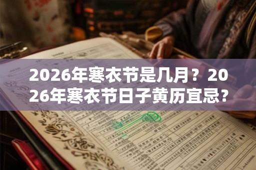2026年寒衣节是几月?2026年寒衣节日子黄历宜忌? 2026年寒衣节是几月?2026年寒衣节日子黄历宜忌?