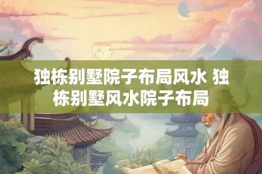 独栋别墅院子布局风水 独栋别墅风水院子布局