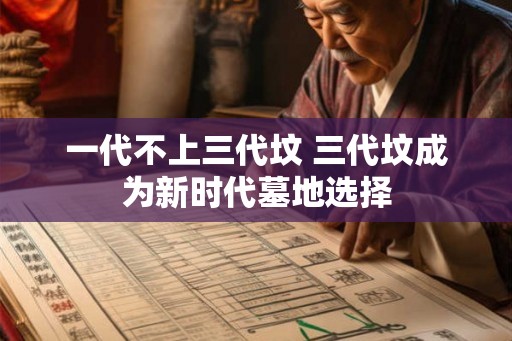 一代不上三代坟 三代坟成为新时代墓地选择