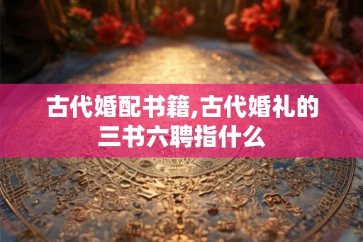 古代婚配书籍,古代婚礼的三书六聘指什么 古代婚配书籍,古代婚礼的三书六聘指什么