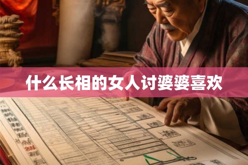 什么长相的女人讨婆婆喜欢