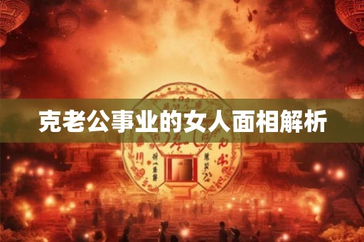 克老公事业的女人面相解析