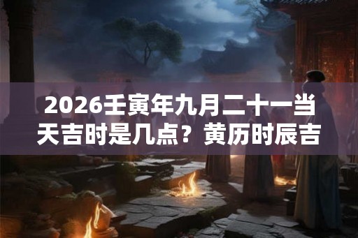 2026壬寅年九月二十一当天吉时是几点?黄历时辰吉凶查询 2026壬寅年九月二十一当天吉时是几点?黄历时辰吉凶查询
