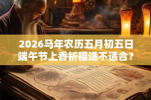 2026马年农历五月初五日端午节上香祈福适不适合？