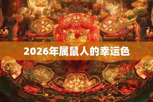 2026年属鼠人的幸运色