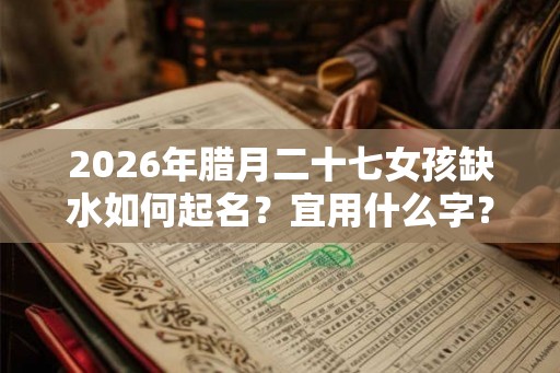 2026年腊月二十七女孩缺水如何起名？宜用什么字？