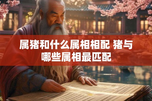 属猪和什么属相相配 猪与哪些属相最匹配