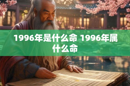 1996年是什么命 1996年属什么命 1996年是什么命 1996年属什么命