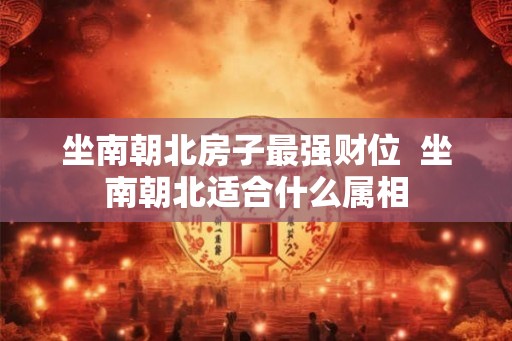 坐南朝北房子最强财位  坐南朝北适合什么属相