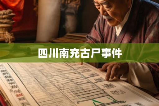 四川南充古尸事件