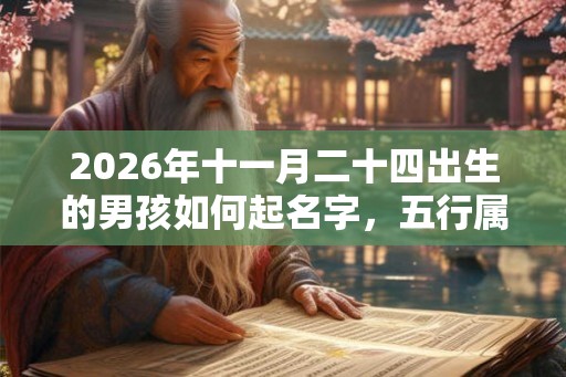 2026年十一月二十四出生的男孩如何起名字,五行属什么 2026年十一月二十四出生的男孩如何起名字,五行属什么