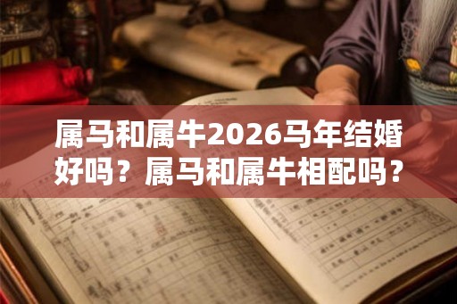 属马和属牛2026马年结婚好吗？属马和属牛相配吗？