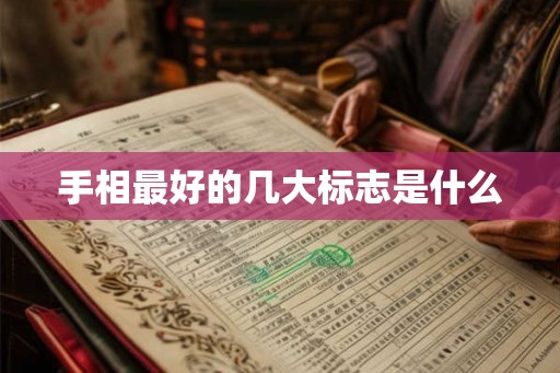 手相最好的几大标志是什么 手相最好的几大标志是什么