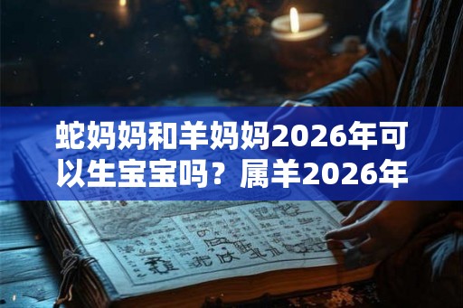 蛇妈妈和羊妈妈2026年可以生宝宝吗？属羊2026年幸运颜色？