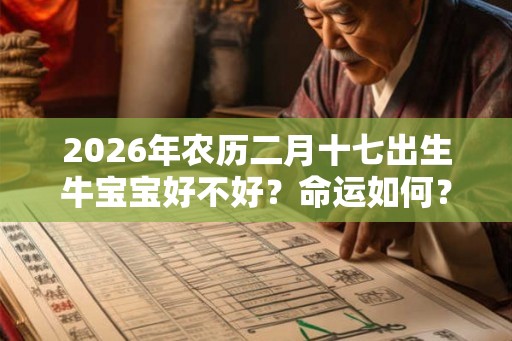 2026年农历二月十七出生牛宝宝好不好？命运如何？