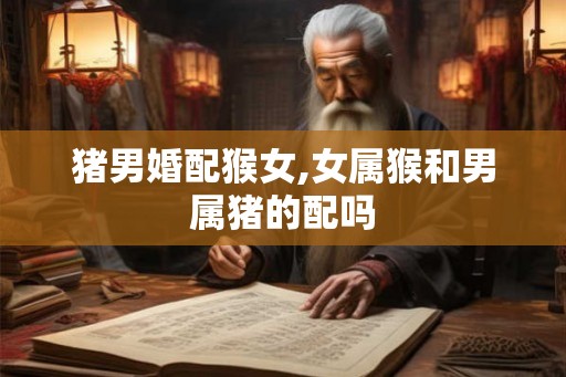 猪男婚配猴女,女属猴和男属猪的配吗