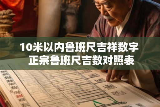 10米以内鲁班尺吉祥数字 正宗鲁班尺吉数对照表 10米以内鲁班尺吉祥数字 正宗鲁班尺吉数对照表