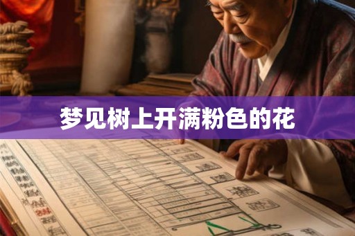 梦见树上开满粉色的花 梦见树上开满粉色的花